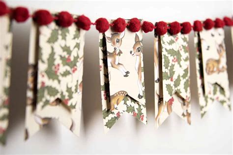 Diy Christmas Banner For Your Vintage Farmhouse Mantel Diy Candy