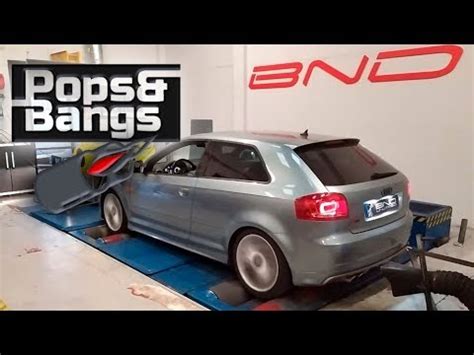 Audi S3 8P 265CV - Test Pops & Bangs - YouTube