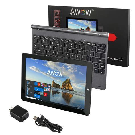 Touch Screen 10 Inch Windows Tablet 2in1 Tablet Laptop
