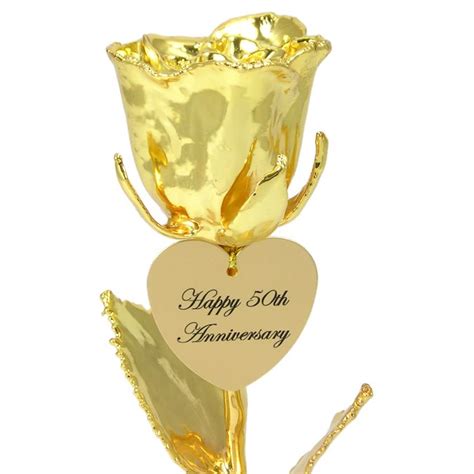 8 Personalized Real 24k Gold Rose Love Is A Rose