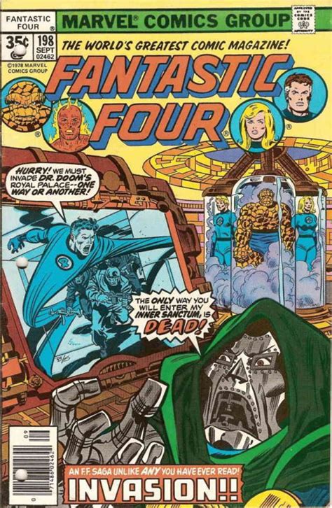 Fantastic Four Vol 1 198 Fn Marvel Doctor Doom Comic Books