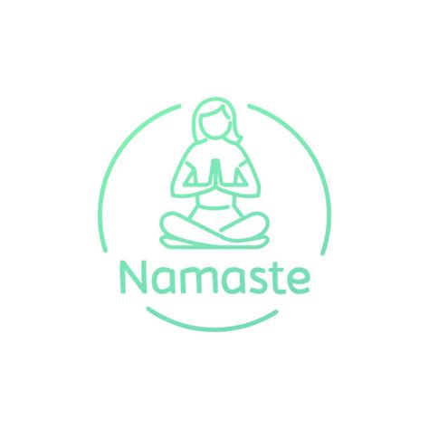 Namaste Symbols Silhouette Stock Photos Pictures And Royalty Free Images