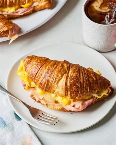 Make Ahead Croissant Breakfast Sandwiches Recipe Croissant