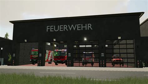 Feuerwache Für Professionelle Feuerwehren V10 Fs19 Landwirtschafts