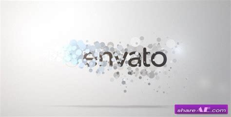 Smooth Particle Logo After Effects Project Videohive Free After