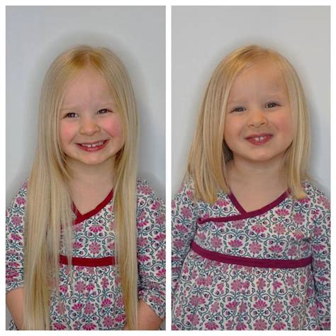This Little Girl Wanted To Donate Her Blonde Hair To Children With Hair
