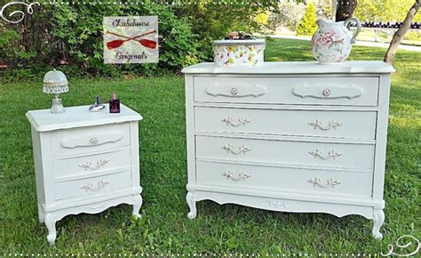 Antique White Dresser And Nightstand General Finishes Design Center