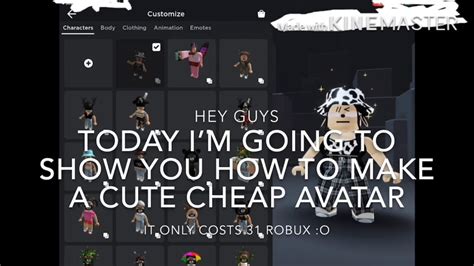 Just watch this little video with some extremely cheap avatar ideas! Nice and cheap Roblox avatar! - YouTube