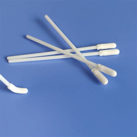 Mm Round Small Head Disposable Knitted Dacron Swabs