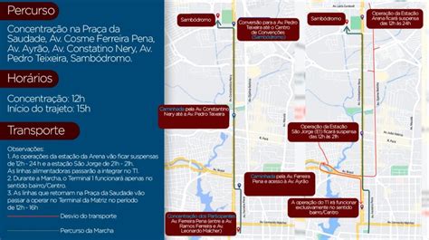 Marcha Para Jesus Vai Alterar Trânsito E Transporte Público Neste Sábado Em Manaus Revista