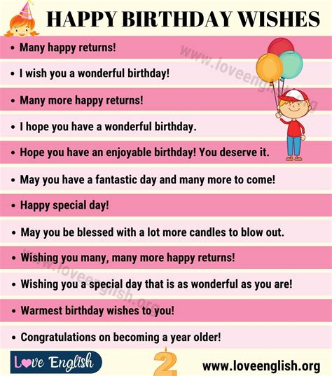 Birthday Wishes 35 Funny Ways To Say Happy Birthday In English Artofit