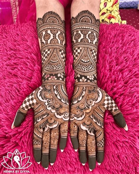 Latest Unique Bridal Mehndi Designs Full Hands Zerokaata Studio