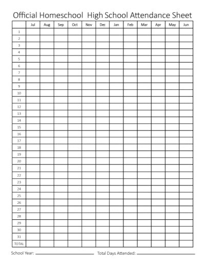 Track Your Homeschool Year With This Printable Chart Walking By The Way