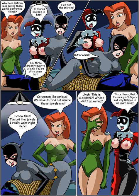 Rule 34 3girls Ass Batman Bondage Breasts Catwoman Comic
