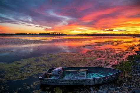Long Pond Sunset Photograph By Mark Papke Fine Art America