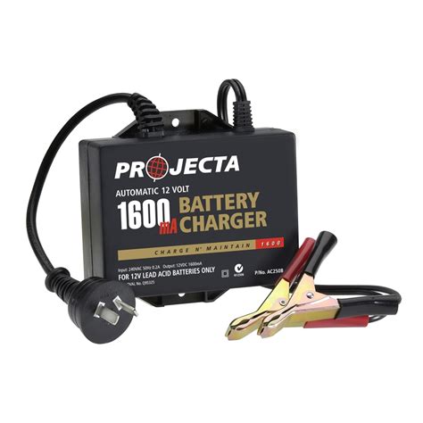 At halfords we stock car jump starters suitable for vehicle engines up to 8 litres. Projecta 2.5amp Automatic Battery Charger | Bunnings Warehouse