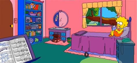 The Simpsons Lisa Bedroom