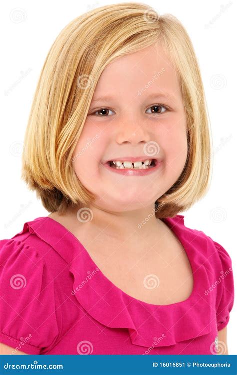 Beautiful 7 Year Old Girl Stock Image Image Of Child 16016851