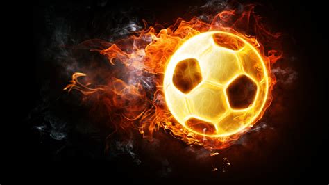 1024x1024 Football Soccer Fire Ball 4k 1024x1024 Resolution Hd 4k