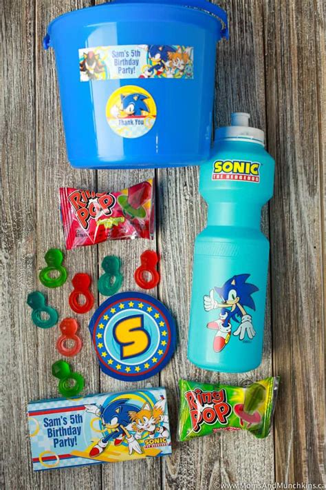 Sonic The Hedgehog Party Ideas Moms And Munchkins