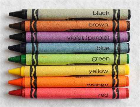 8 Count Crayola Crayons Jennys Crayon Collection