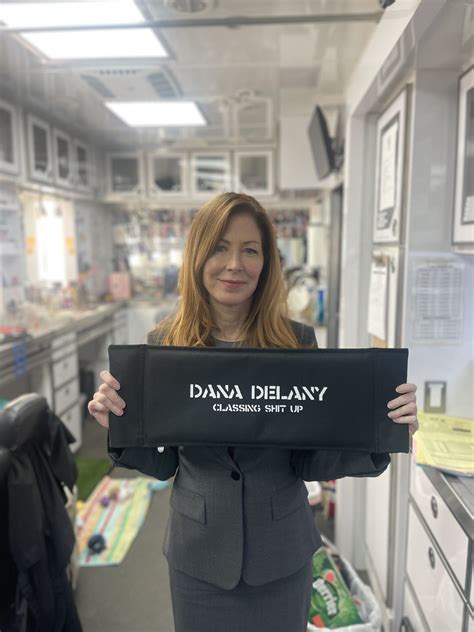 Dana Delany On The Set Of Mayans M C