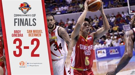 Thompson Proves Clutch As Ginebra Nips San Miguel In Game 5