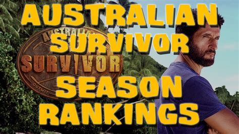 Australian Survivor Season Rankings Youtube