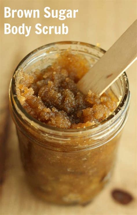 Vanilla Brown Sugar Body Scrub Recipe Homemade T