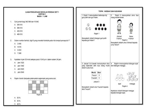 Kupasan mutu jawapan soalan upsr. ZULS WORLD: Koleksi Modul Latihan Matematik Untuk Pecutan UPSR