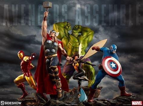 Marvel Avengers Age Of Ultron Diorama Stl File 3d Digital