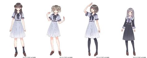 『blue Reflection Ray澪』4人のキャラクタービジュアルが公開 Anime Recorder