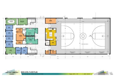 Multi Purpose Building Floor Plan Floorplansclick