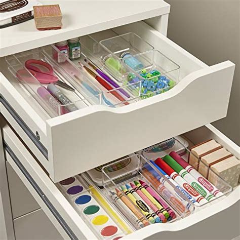 However, the packaging of what i ordered was so poor, that 5 out of the 12 drawers i ordered. STORi Clear Plastic Vanity and Desk Drawer Organizers | 6 ...