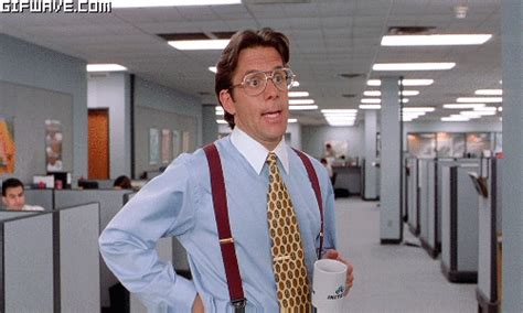 Office Space Thinking  Find And Share On Giphy