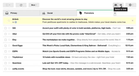 Gmail Turns The Inbox Into A Visual Feast What Marketers