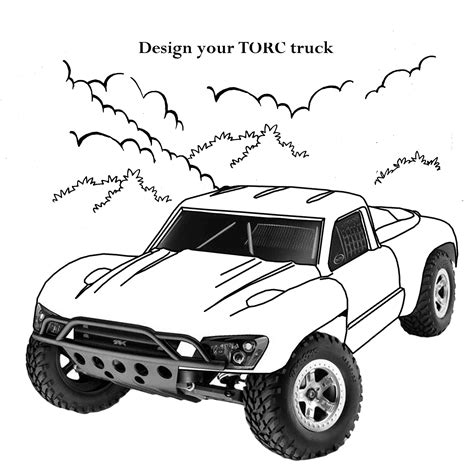 32 Monster Truck Printable Coloring Pages For Kids