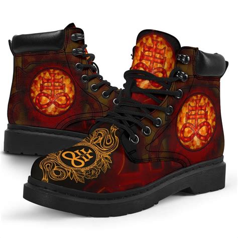 Rapper lil nas x unveiled a limited edition of satan shoes that contain human blood and are limited to 666 the shoes start at $1,018 and contain 60cc ink … Satanic Brimstone Boots Shoes Gift Idea
