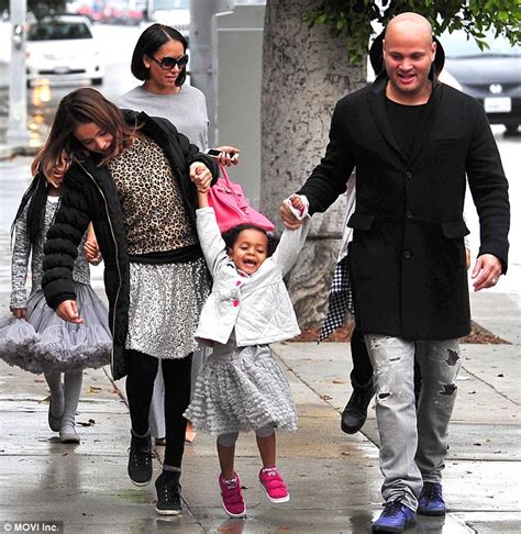 Mel B And Stephen Belafonte Put On United Front With Daughters In Los Angeles Daily Mail Online