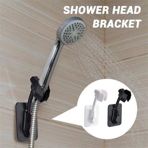 360° Rotatable Shower Head Holderwall Mounted Adhesive Shower Head