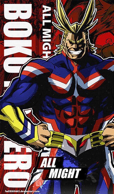 My Hero Academia Wallpapers Mobile All Might By