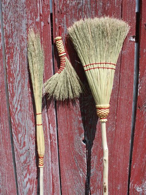 Who Wouldnt Want To Display This Beautiful And Useful Set Of Brooms In