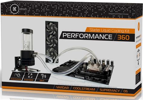 Ek Performance Series Cpu Water Cooling Kit Released See Specs