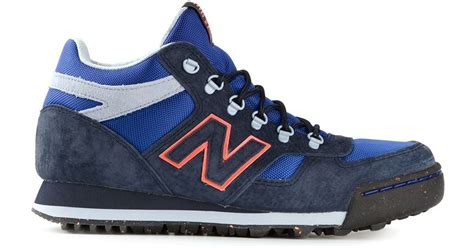Lyst New Balance H710 Hi Top Sneakers In Blue For Men
