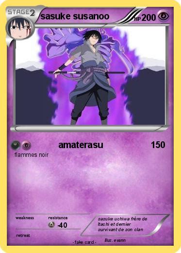 Pokémon Sasuke Susanoo 41 41 Amaterasu My Pokemon Card