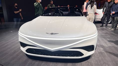 Genesis X Convertible Concept Car Drops Its Top In La Car Magazine