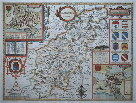 Maps Perhaps Antique Maps Prints And Engravings Northamptonshire