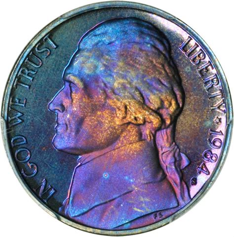 Coin collectors who also stack. 1984-S Jefferson Nickel | Sell & Auction Modern Coins