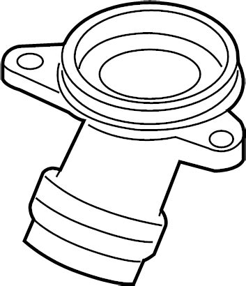 Volkswagen Cc Engine Coolant Thermostat Housing H L