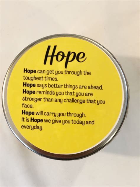 Daily Dose Of Hope Encouragement T Jar Of Hope Jar Of Notes